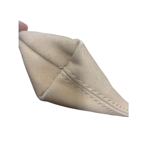 Anthropologie Beige Faux‎ Suede Bag - Picture 6 of 11